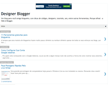 Tablet Screenshot of designerblogger.blogspot.com