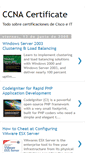 Mobile Screenshot of ccnacertificate.blogspot.com