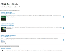 Tablet Screenshot of ccnacertificate.blogspot.com