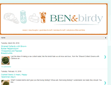 Tablet Screenshot of benandbirdy.blogspot.com
