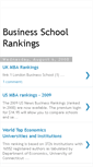Mobile Screenshot of business-school-rankings.blogspot.com