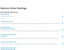 Tablet Screenshot of business-school-rankings.blogspot.com