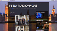 Desktop Screenshot of 58elmparkroad.blogspot.com