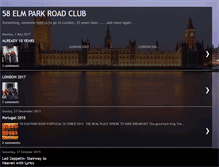 Tablet Screenshot of 58elmparkroad.blogspot.com