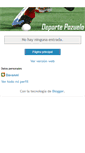 Mobile Screenshot of deportepozuelo.blogspot.com