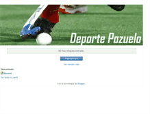 Tablet Screenshot of deportepozuelo.blogspot.com