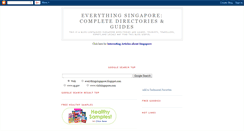 Desktop Screenshot of everythingsingapore.blogspot.com