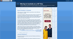 Desktop Screenshot of movingtoaustraliaon457visa.blogspot.com