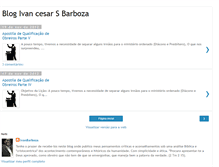 Tablet Screenshot of ivancesarbarboza.blogspot.com