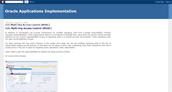 Desktop Screenshot of oracleapplicationsimplmentation.blogspot.com