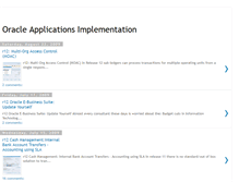 Tablet Screenshot of oracleapplicationsimplmentation.blogspot.com