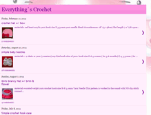 Tablet Screenshot of melodyscrochetitems-melody88.blogspot.com