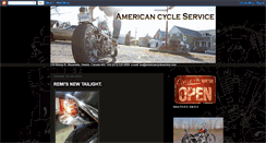 Desktop Screenshot of americancycleservice.blogspot.com