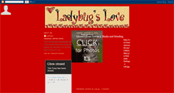 Desktop Screenshot of ladybugs-love.blogspot.com