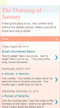 Mobile Screenshot of dawningofjanuary.blogspot.com