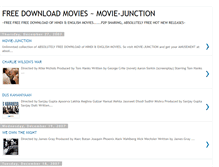 Tablet Screenshot of movie-junction.blogspot.com