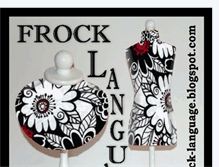 Tablet Screenshot of frock-language.blogspot.com