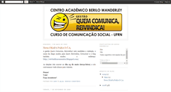 Desktop Screenshot of comunicareivindica.blogspot.com