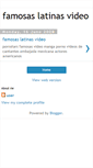 Mobile Screenshot of famosas-latinasvideo.blogspot.com