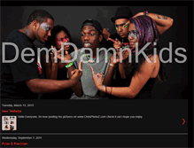 Tablet Screenshot of demdamnkids.blogspot.com