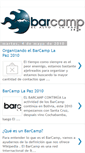 Mobile Screenshot of barcampbolivia.blogspot.com