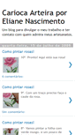 Mobile Screenshot of cariocaarteiraelianenascimento.blogspot.com