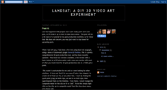 Desktop Screenshot of landsatproject.blogspot.com