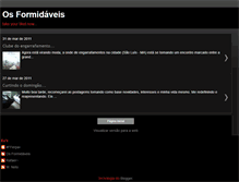 Tablet Screenshot of osformidaveis.blogspot.com