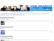 Tablet Screenshot of jobsearch-easy.blogspot.com