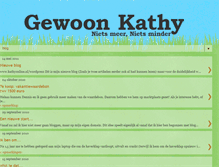 Tablet Screenshot of gewoonkathy.blogspot.com