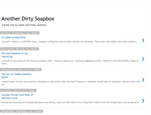 Tablet Screenshot of anotherdirtysoapbox.blogspot.com