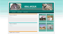 Desktop Screenshot of kralavcilik.blogspot.com