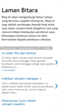 Mobile Screenshot of laman-bitara.blogspot.com