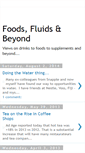 Mobile Screenshot of foodsfluidsandbeyond.blogspot.com