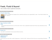 Tablet Screenshot of foodsfluidsandbeyond.blogspot.com