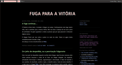 Desktop Screenshot of fugaparaavitoria.blogspot.com