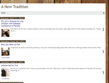 Tablet Screenshot of anewtradition.blogspot.com