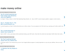 Tablet Screenshot of makemoneyonlineyan.blogspot.com