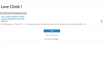 Tablet Screenshot of climbinglifesmountains.blogspot.com