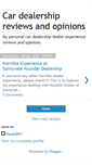 Mobile Screenshot of cardealerreviews.blogspot.com