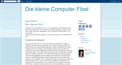 Desktop Screenshot of computerfibel.blogspot.com