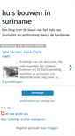 Mobile Screenshot of eigensurinaamsewoning.blogspot.com