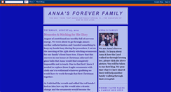 Desktop Screenshot of annasforeverfamily.blogspot.com
