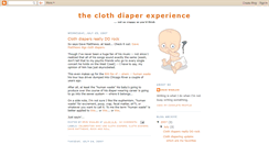 Desktop Screenshot of iloveclothdiapers.blogspot.com