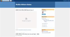 Desktop Screenshot of mollieestes.blogspot.com