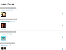Tablet Screenshot of indianvideosmusic.blogspot.com