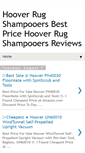 Mobile Screenshot of hooverrugshampooers.blogspot.com