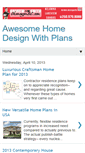 Mobile Screenshot of homedesignplans1.blogspot.com
