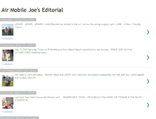 Tablet Screenshot of airmobilejoeseditorial.blogspot.com