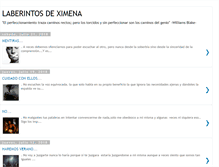 Tablet Screenshot of laberintos-de-ximena.blogspot.com